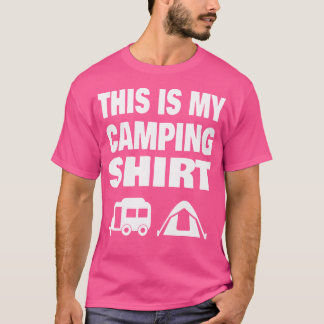 Camiseta Este É O Meu Acampamento