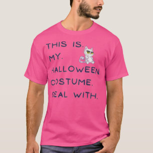Camiseta este é o meu acordo de fantasia de halloween 3