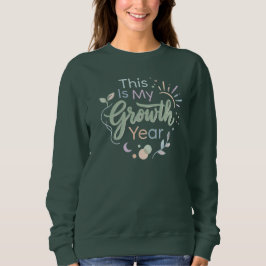 Camiseta Este É o Meu Ano de Crescimento Soft Pastel Motiva