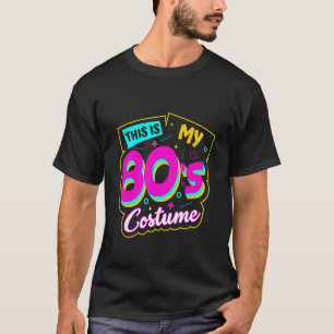 Camiseta Este É O Meu anos 80 De Roupa De Fato.