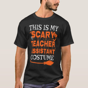 Camiseta Este É O Meu Assustador Adjunto De Professores.