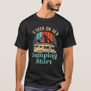 Camiseta Este É O Meu Ataque Para O Motohome Campervan Ret