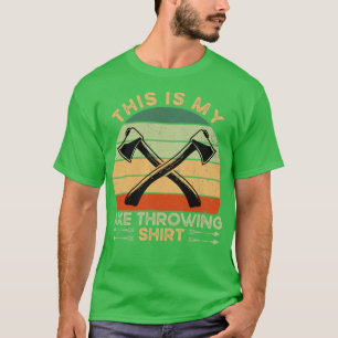 Camiseta Este É O Meu Ax Thwing
