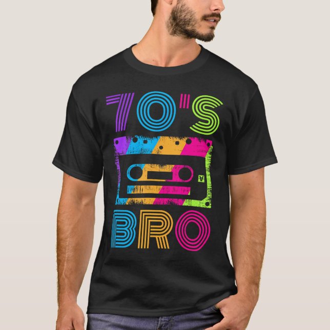 Camiseta Este é o meu Bro Party de 1970 de 70 (Frente)
