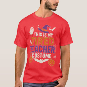 Camiseta Este é o meu cansaço figurino de professor engraça