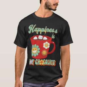 Camiseta Este É O Meu Chocolat Quente Feliz De Natal