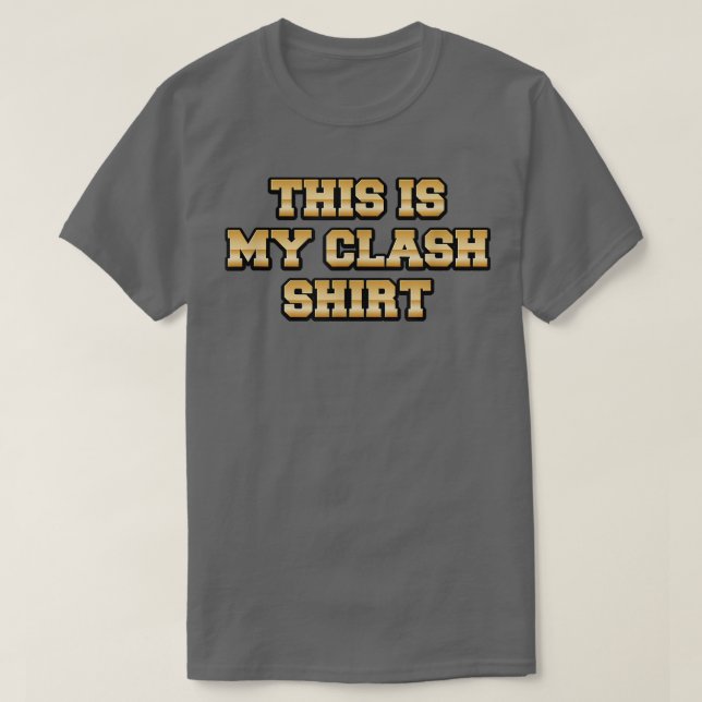 Camiseta Este é o Meu Clash (Frente do Design)