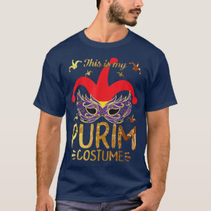 Camiseta Este É O Meu Costume De Purim Feliz Jewis De Féria