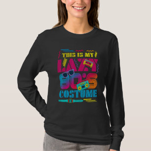 Camiseta Este É O Meu Costume Dos Oitenta E Preguiçosos