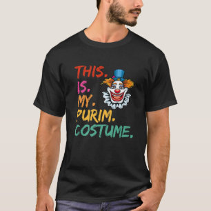 Camiseta Este É O Meu Costume Engraçado Judeu