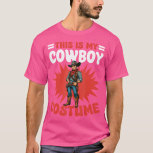 Camiseta Este É O Meu Cowboy Halloween Rodeo