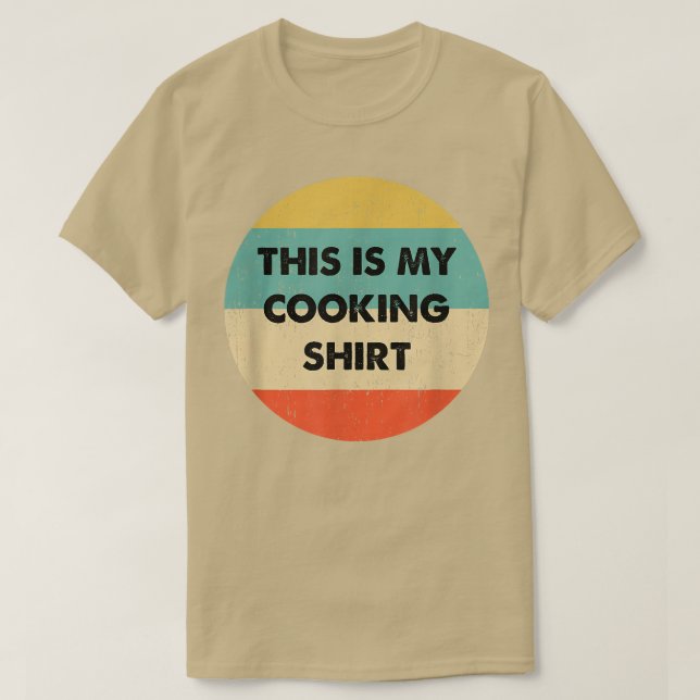 Camiseta este é o meu cozinhar606  (Frente do Design)