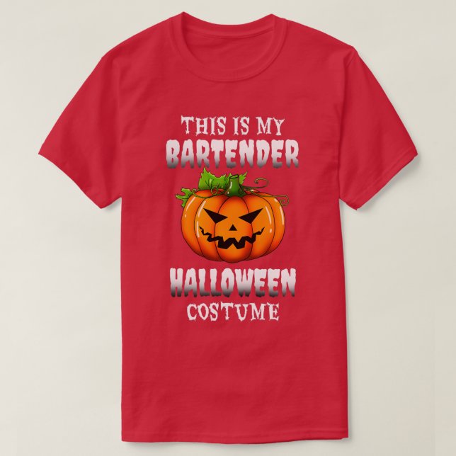 Camiseta Este É O Meu Design De Figurino De Halloween (Frente do Design)