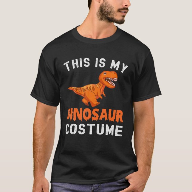 Camiseta Este É O Meu Dinossauro, Diversão De Dinossauro No (Frente)