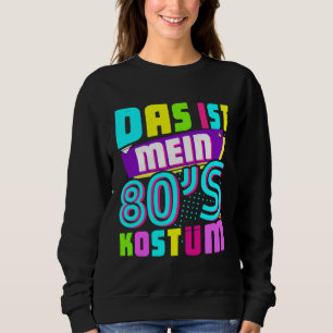 Camiseta Este é o meu disfarce de 80 anos festa temática do