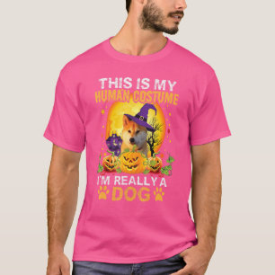 Camiseta Este é o meu disfarce de humano, na verdade sou um