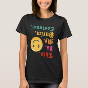 Camiseta Este é o meu disfarce de Purim engraçado