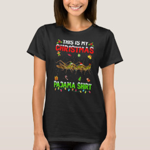Camiseta Este É O Meu Esquadrão De Gafanhotos De Natal Do P