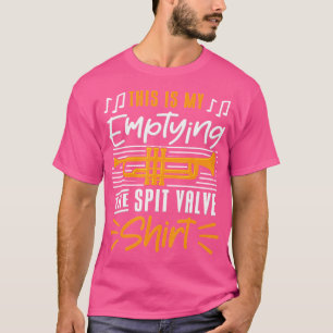Camiseta Este É O Meu Esvaziamento Da Válvula De Escova.