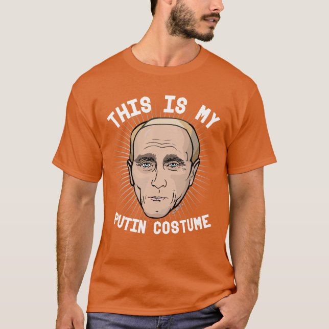 Camiseta Este é o meu fantasma de Vladimir Putin (Frente)