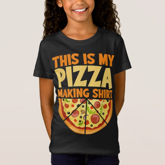 Camiseta Este É O Meu Fazer De Pizza (Frente)