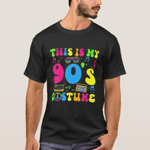 Camiseta Este É O Meu Fecho 90S Festa 90 Do Dia Das Bruxas
