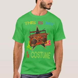 Camiseta Este é o meu Festa de Música Vintage Retro, 70s H