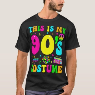 Camiseta Este é o meu Figurino 90s Festa 90s Halloween C