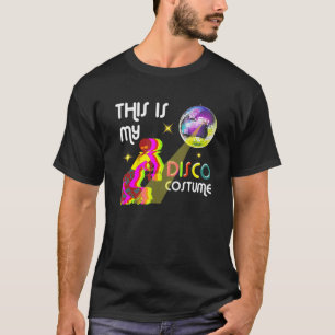 Camiseta Este é o meu Figurino da Disco dos anos 70 do Funk