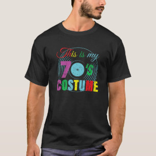 Camiseta Este É O Meu Figurino De 70 Anos 60 E 70