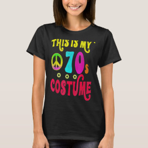 Camiseta Este é o meu Figurino de 70, Groovy Peace Hallowee