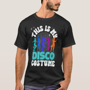 Camiseta Este é o meu Figurino de 70s Figurino Homens W