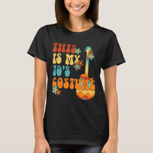 Camiseta Este é o meu Figurino de Figurino dos 70 no Dia da