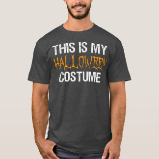 Camiseta Este É O Meu Figurino De Halloween.