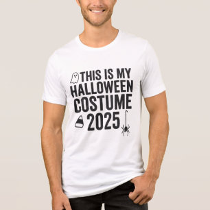 Camiseta Este É O Meu Figurino De Halloween 2025