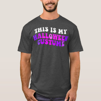 Camiseta Este É O Meu Figurino De Halloween 2714