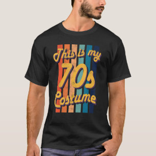 Camiseta Este é o meu Figurino dos anos 70, 1970, Retro Vin