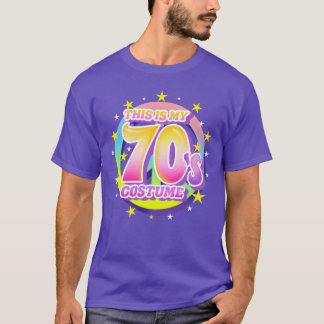 Camiseta Este é o meu figurino dos anos 70 para festa dos a