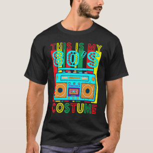 Camiseta Este é o meu Figurino dos anos 80, 1980, Retro Vin