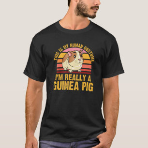 Camiseta Este É O Meu Figurino Humano Guiné Suíno