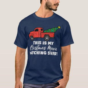 Camiseta Este É O Meu Filme De Natal A Ver O Engraçado Xmas