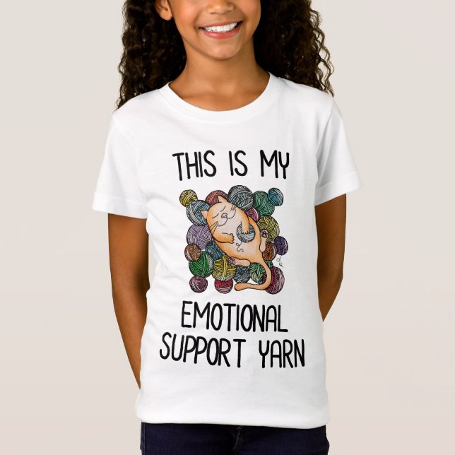 Camiseta Este É O Meu Fio De Apoio Emocional (Frente)