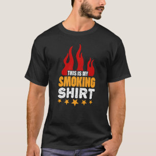 Camiseta Este É O Meu Fumador De Verão Fumante