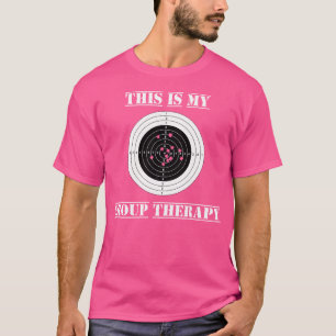 Camiseta Este É O Meu Grupo Terapêutica Engraçada Gun Range