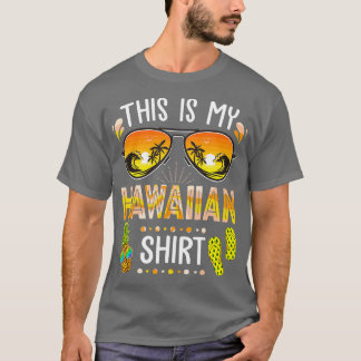 Camiseta Este É O Meu Havaiano Aloha Hawaii Beach Summer Va
