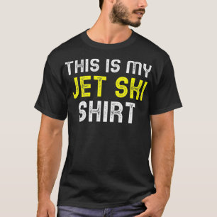Camiseta Este É O Meu Jet Ski Lover JetSki Esquiar Engraç