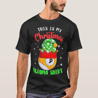 Camiseta Este É O Meu Jogador De Bola De Natal 9