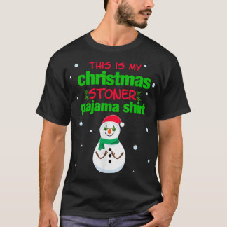 Camiseta Este é o meu ladrão de Natal Pajama.