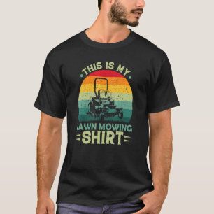 Camiseta Este É O Meu Lâmpago Remando Mower