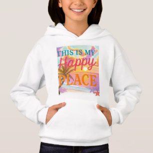 Camiseta Este é o meu lugar feliz - Praia Tropical